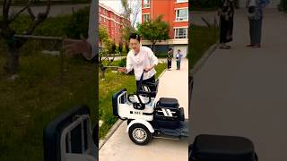 part 117 Three Wheeled Electric Tricycle Small Bike tricyclefatgirlthreewheeled2024shorts117 [upl. by Bradan56]