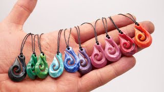 Jewellery made from 100 Recycled Plastic Waste  HDPE Pendants [upl. by Supat]