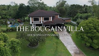 EXCLUSIVE HOUSE TOUR The Bougain Villa House amp Lot in Sariaya Quezon Province [upl. by Eneleuqcaj]