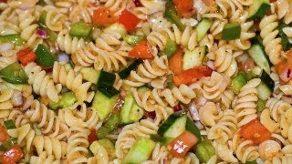 Italian Dressing Pasta Salad  Healthy Dish How to Make Pasta Salad [upl. by Adnamma489]