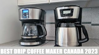 Top 5 Best Drip Coffee Maker Canada 2023 Reviews [upl. by Bancroft744]