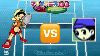 Mario Tennis GB GBC  Alex vs Pam [upl. by Lati96]