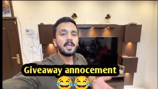 Rajab family announce giveaway ajmal villlage vlog [upl. by Arfihs]