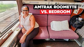 Amtrak Roomette Vs Amtrak Bedroom  Which One Should You Book And Why [upl. by Enawd]