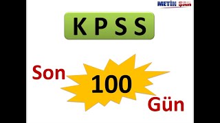 KPSS SON 100 GÜN [upl. by Canfield]