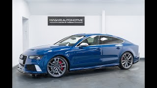 Audi RS7 40 TFSI V8 Performance Sportback Tiptronic quattro 5dr [upl. by Yrtnej392]