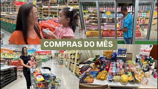 NOSSAS COMPRAS DO MÊS EM REDE ATACADISTA  VALOR TOTAL  LAÍS VELOSO [upl. by Niamor487]