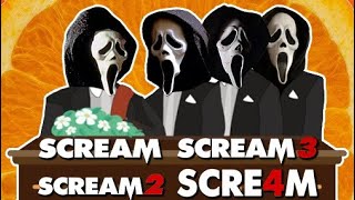 Scream amp Scream 2 amp Scream 3 amp Scream 4  Coffin Dance Meme Song Cover [upl. by Aisyla294]