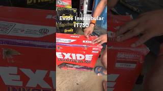 Exide invatubular IT750 Inverter Battery Unboxing and Review unboxing review exide [upl. by Luedtke]