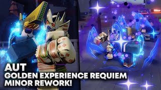 AUT Golden Experience Requiem Rework Minor [upl. by Janeen]