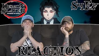 GYOMEI amp MUZAN  Demon Slayer Season 4 Episode 7 REACTION  4x7 [upl. by Minnnie890]