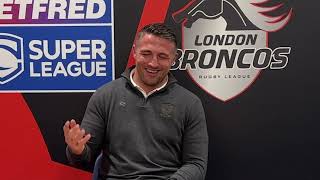 POST MATCH Warrington Head Coach Sam Burgess [upl. by Parthenia]