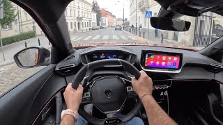 NEW Peugeot 2008 GT 2024 12 Hybrid 136 hp 0100 POV Test Drive [upl. by Amrac]