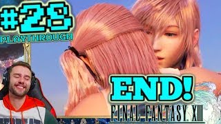 Incredible End Cinematic amp Feels Ending  FFP Plays Final Fantasy XIII  Pt 26 PC [upl. by Franza651]