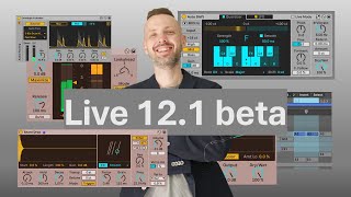 Ableton Live 121 Beta z efektem typu Auto Tune i nowym Limiterem [upl. by Asserat]