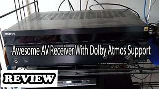 Sony STR DH790 Review  Awesome AV Receiver With Dolby Atmos Support [upl. by Iadahs]