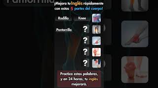 4 ¿Te animas a adivinar más partes del cuerpo en inglés Aprende nuestro reto de vocabulario [upl. by Eisdnyl]