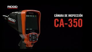 RIDGID Microcámara para inspección CA350 [upl. by Kong]