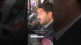 Martí Batres de jefe de Gobierno a chofer de transporte público  Las Mangas del Chaleco [upl. by Ahsirpac301]