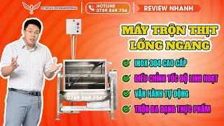 Máy Trộn Thực Phẩm Nằm Ngang Giá Tốt Máy Trộn Thịt Công Nghiệp HOTLINE 0789869756 [upl. by Samalla]