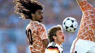 Rudi Völler vs Ruud Gullit 1986  Germany x vs Netherlands [upl. by Ennylhsa417]