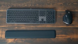 Logitech MX Keys S Performance Keyboard and MX 3S Mouse Combo Review for Mac and iPad OS [upl. by Moriarty]