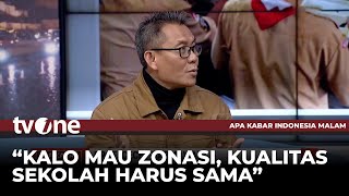 Sistem Zonasi Picu Polemik Pakar Pendidikan Beberkan Kesalahannya  tvOne [upl. by Anaujat]