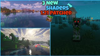 3 New Shaders for Minecraft Patched 121  Realistic Shaders for 121 Patched 🔥 [upl. by Harrietta]