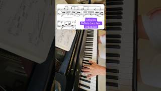 Practicing ARPEGGIOS left hand from Debussy’s “Reflets dams l’eau” piano classicalpianist [upl. by Pinsky324]