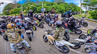 500 Motorcycles amp Dirt Bikes Ride In Alabama HOOD [upl. by Waldron]