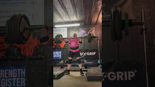 140KG Fixed Axle Press strongman gym powerlifting [upl. by Heidt]