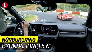 Nürburgring  Hyundai IONIQ 5 N vs BMW M3 Race TAXI [upl. by Ulrika]