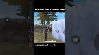 Mi compa peleando con los niños freefire garenafreefire humor [upl. by Darb]