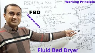 FBD  Fluid Bed Dryer  FBD Components amp Working Principle Fluidized Bed Dryer Construction [upl. by Quackenbush]