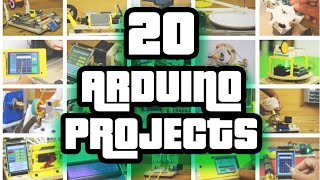 Top 20 Arduino Projects  Arduino project compilation [upl. by Harry447]