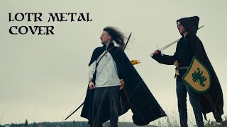 Theyre Taking The Hobbits To Isengard LOTR METAL COVER [upl. by Hnahym781]