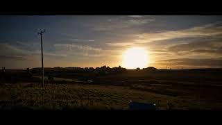 Morning view from Atlantic Pods Durness [upl. by Htezzil]