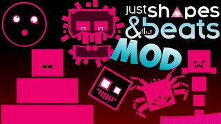 All Just Shapes and Beats Bosses Modded ep2  Supercut  JSAB MOD [upl. by Rainwater]