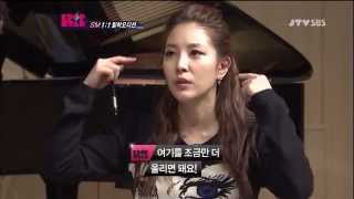 BoA teaches trainee how to sing the high notes effectively [upl. by Fransen]