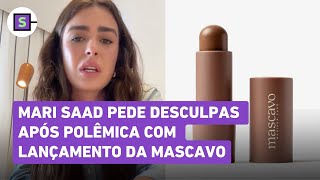 Mari Saad pede desculpas após marca de beleza não incluir peles negras em lançamento veja video [upl. by Munster]