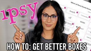 HOW TO FIX YOUR BOXYCHARM BOXES IPSY SURVEY RUNDOWN [upl. by Atsedom951]