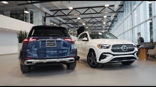 Le MercedesBenz GLE 2024 et sa version 450e hybride branchable [upl. by Arhez]