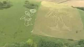 Cerne Abbas Giant and  Bart Simpson [upl. by Dnomzed]