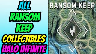 All Ransom Keep Collectibles  Halo Infinite [upl. by Lauro]