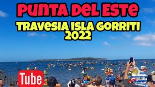 travesia isla gorriti 2022 punta del este [upl. by Ludvig]