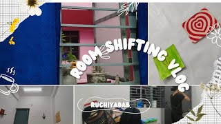 Single Room Shifting Vlog HOSTEL MOVE IN  COLLEGE SHIFTING INTO SINGLE ROOM [upl. by Xet299]