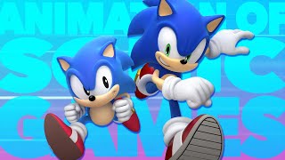 The Animation of Sonic Games [upl. by Arednaxela]