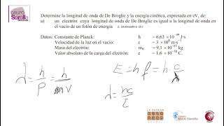 problema de broglie [upl. by Landrum]