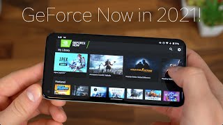 The Best Way to Mobile Game GeForce Now in 2021 [upl. by Areem]