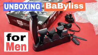 Unboxing trimmer babyliss for men x10 [upl. by Andrien]